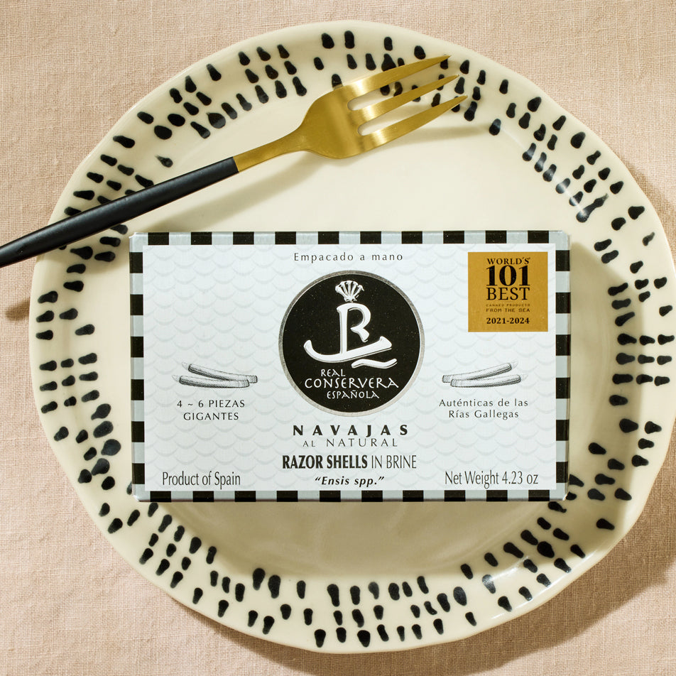 Real Conservera Española Razor Clams in Brine 4/6 - Big