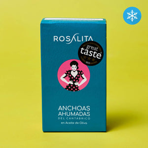 Rosalita Smoked Anchovies in Olive Oil (100 gr)