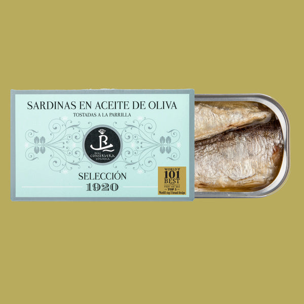 Real Conservera Española Sardines in Olive Oil - Selección 1920