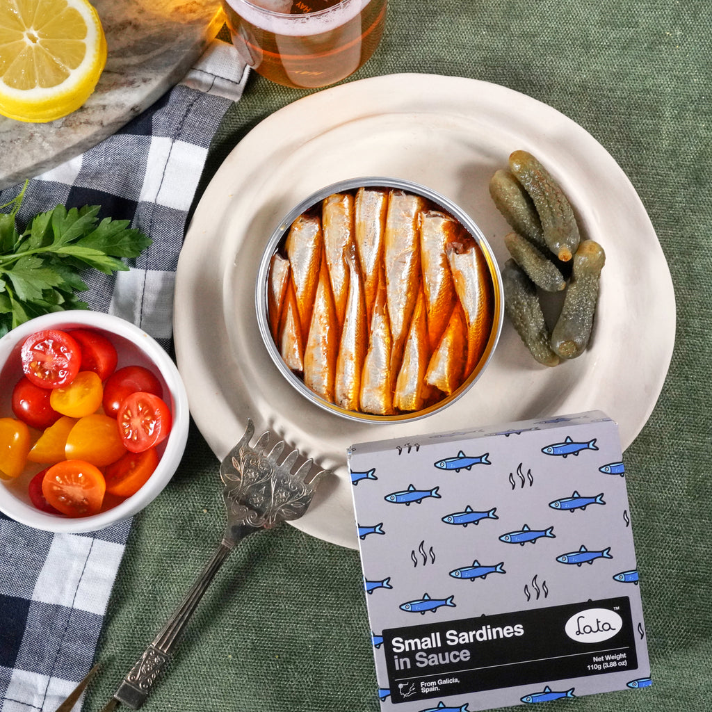 Lata Small Sardines in Sauce