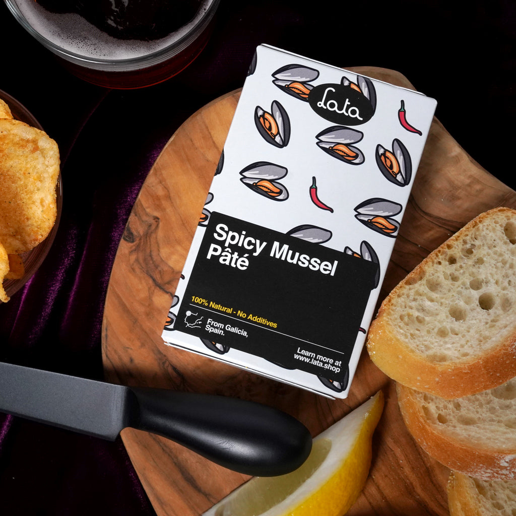 Lata Spicy Mussel Pâté