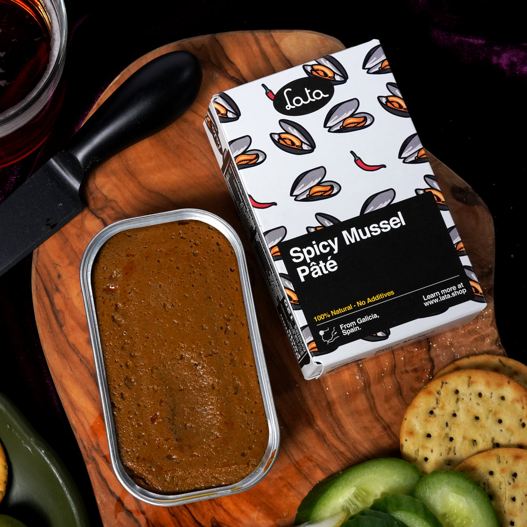 Lata Spicy Mussel Pâté