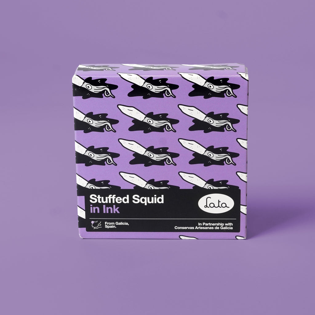 Lata Stuffed Squid in Ink
