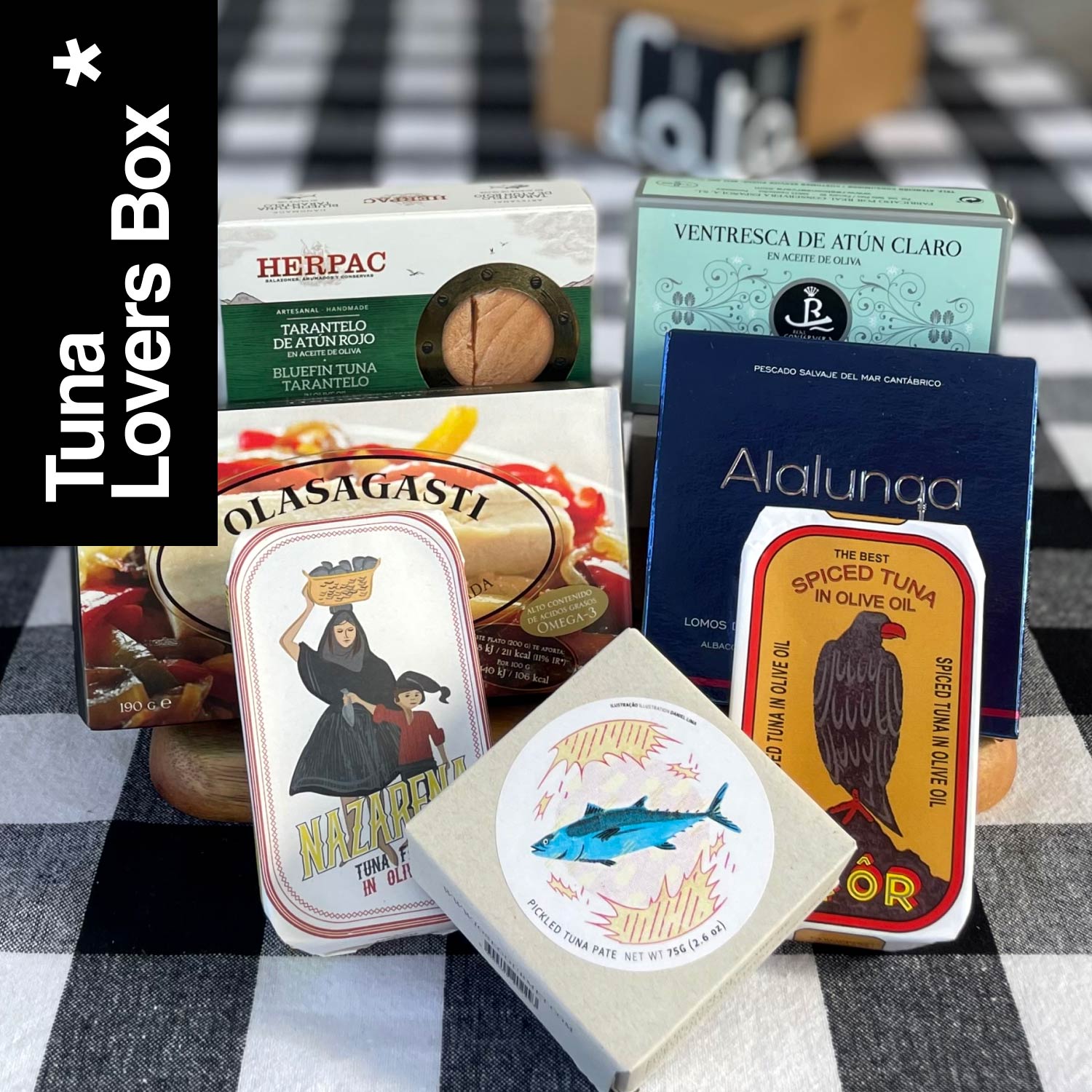 Tuna Fish Box Tuna Lovers Box - A Selection of our Favorite Tinned Tunas – Lata