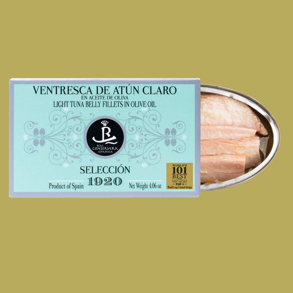 Real Conservera Española Tuna Belly Fillets "Ventresca" in Olive Oil - Selección 1920