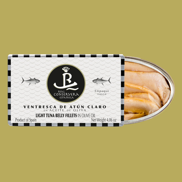 Real Conservera Española Yellowfin Tuna Belly "Ventresca" in Olive Oil