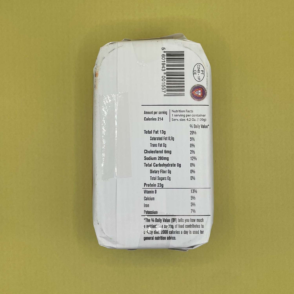 Nutritional Information for Açor Spiced Tuna