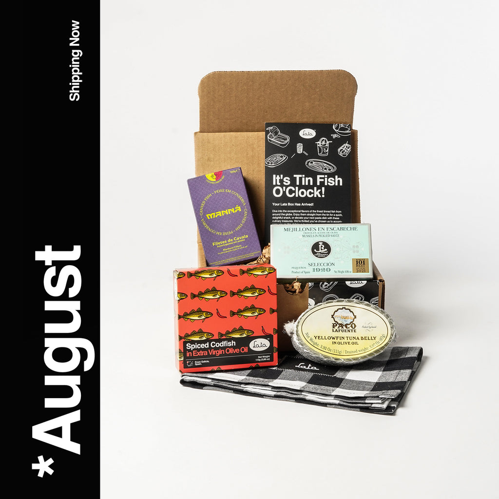 Lata Monthly Discovery Box: Join Our Tinned Fish Subscription