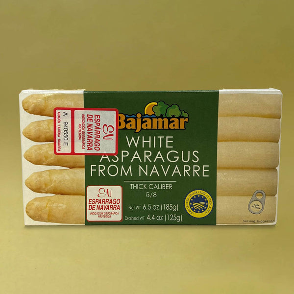 Bajamar White Asparagus from Navarre (185gr)