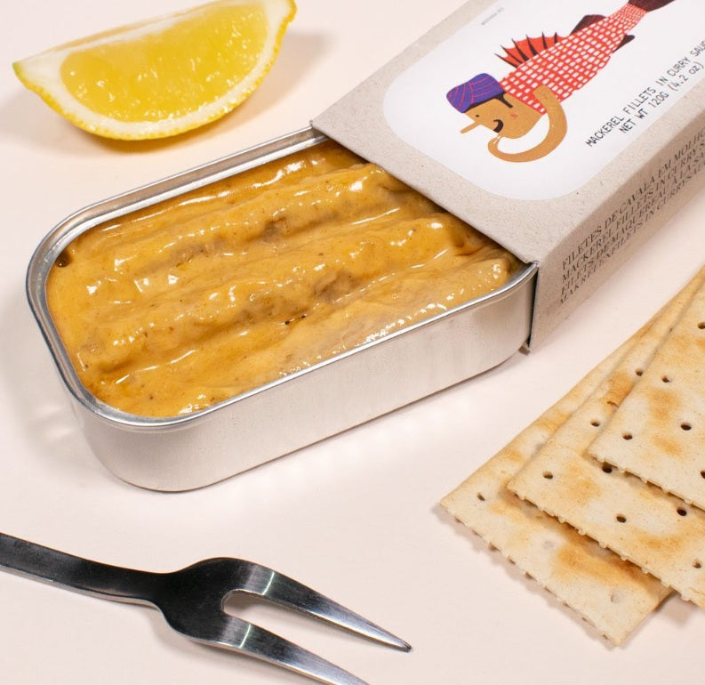 José Gourmet Mackerel Fillets in Curry