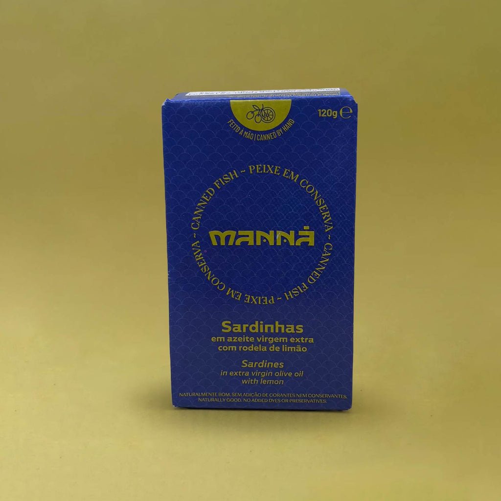 Manná Sardines with Lemon in EVOO (120gr)