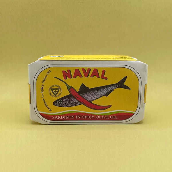 Naval Sardines in Spicy Olive Oil (120gr)