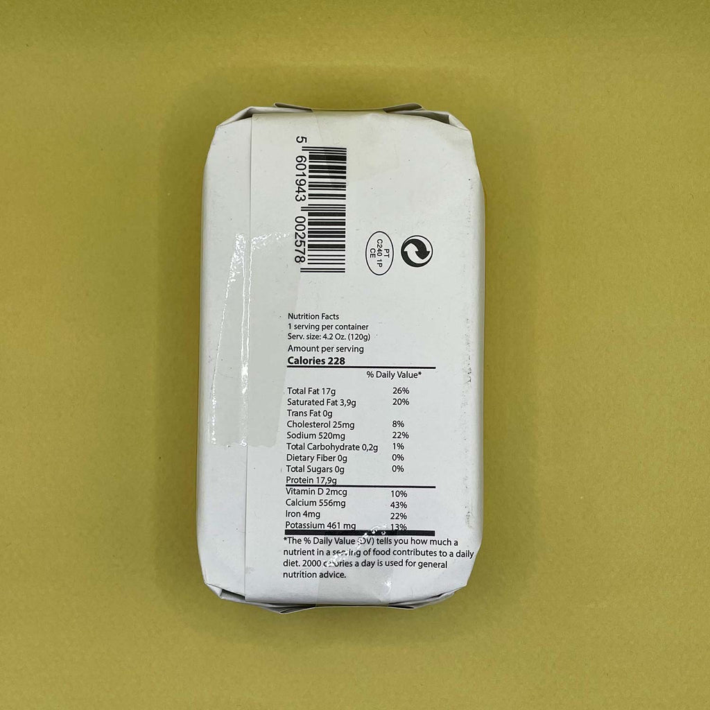 Nutritional Information for Naval Sardines in Spiced Sauce