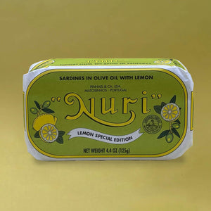 Nuri Sardines in Olive Oil with Lemon (125gr)