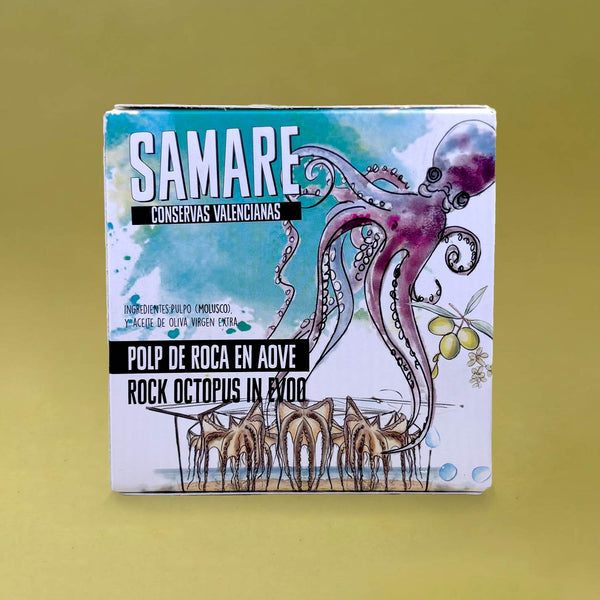 Samare Galician Rock Octopus in Extra Virgin Olive Oil