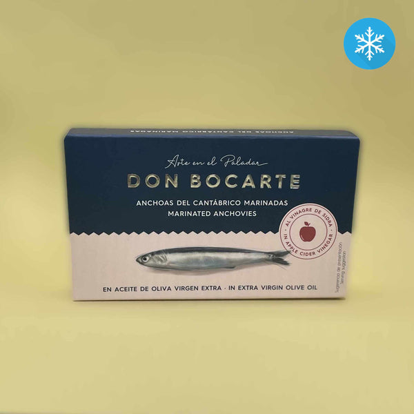 Don Bocarte White Anchovies (Boquerones) in Apple Cider Vinegar (48gr)