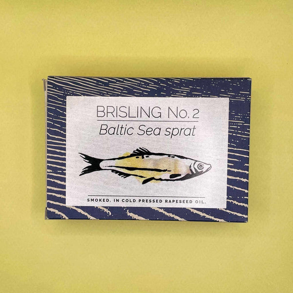 Fangst Brisling No. 2 Baltic Sea Sprat Smoked in Cold Rapeseed Oil (100gr)