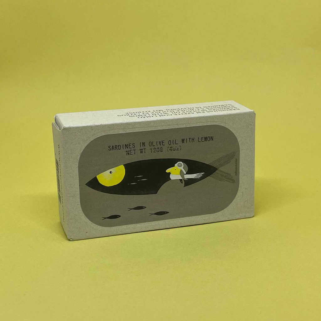 José Gourmet Sardines with Lemon & Olive Oil (120gr)