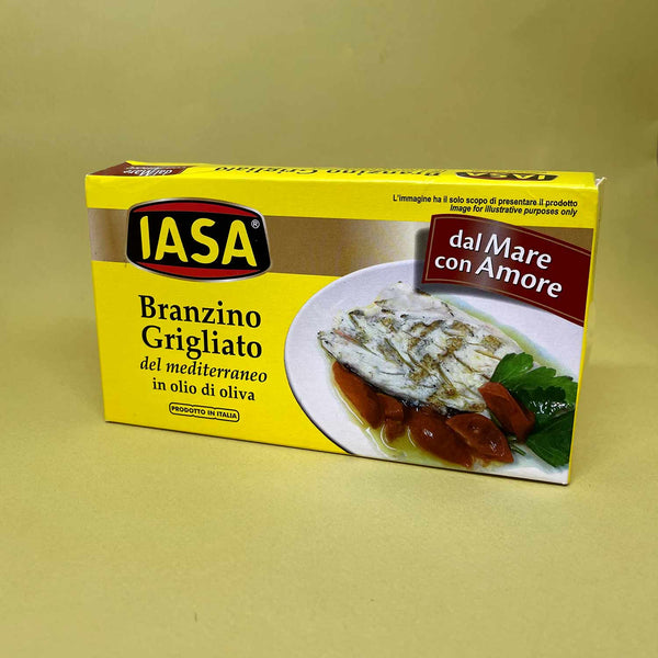 IASA Branzino Grilled Sea Bass in Olive Oil (145gr)