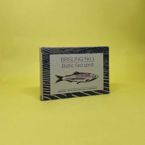Fangst Brisling No. 1 Baltic Sea Sprat Smoked with Heather & Chamomile (100gr)